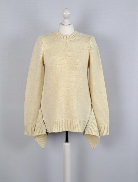 Women Alexander Wang Sweater Yellow Wool 36 / S /