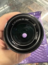 Sony E 55-210mm f/4.5-6.3 OSS Telephoto Zoom Lens E-mount AF 49mm