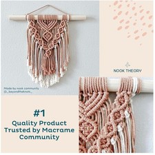 Crafters Essential - 220 Yards Macrame Cord Bundle