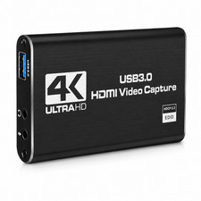 4K Audio Video Capture Card USB 3.0 HDMI Video Capture Device Full HD Recording