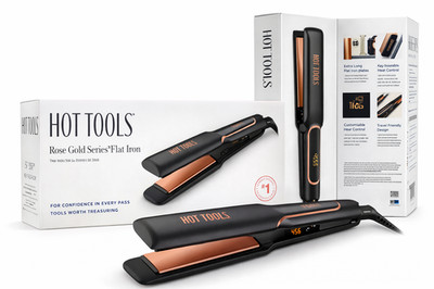 Hot Tools Professional Rose Gold Series Flat Iron Hair Straightener