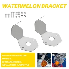 Watermelon Mirror Turn Signal Angled Bracket Stainless SET/2 - Light Not Include