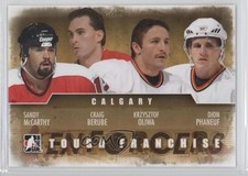 2011 ITG Enforcers Sandy McCarthy Craig Berube Krzysztof Oliwa Dion Phaneuf 2a8