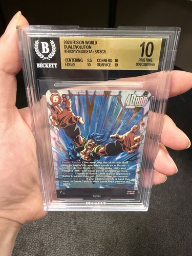 2026 Dragon Ball Z Fusion World Dual Evolution FB09-121 Gogeta : BR SCR BGS 10