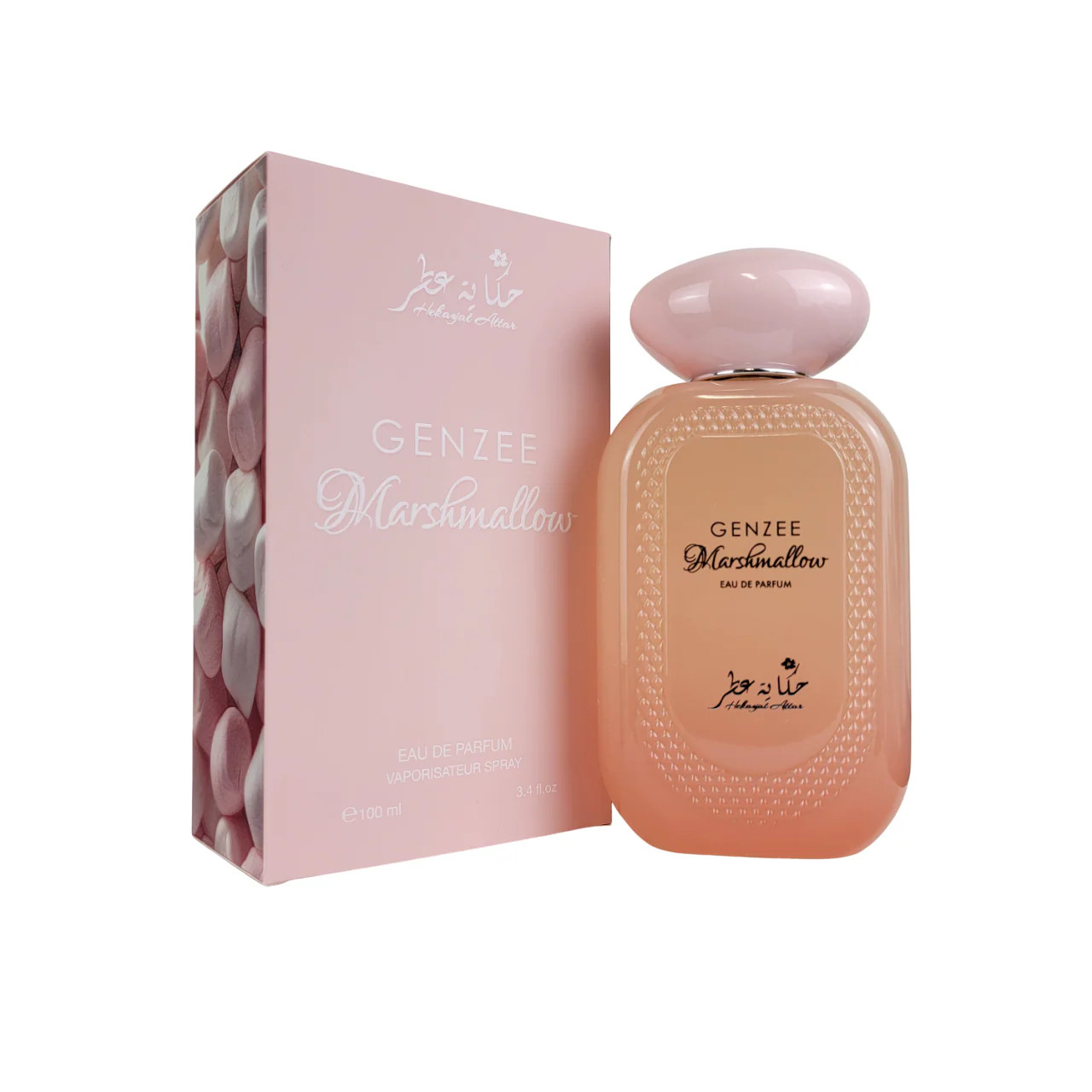 GenZee Marshmallow Eau De Parfum by Hekayat Attar 100ml 3.4 Fl Oz