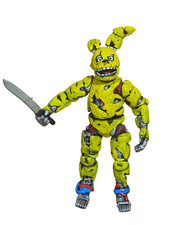 MEXICAN TOY ACTION FIGURE FIVE NIGHTS AT FREDDY'S SPRINGTRAP STAR CLASSIC