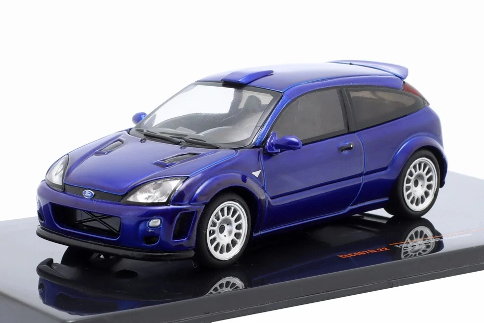 Ford Focus RS 1999 IXO 1/43 sintonizador personalizado/coche de rally diecast azul CLC467N.22 Foto 3 de 4