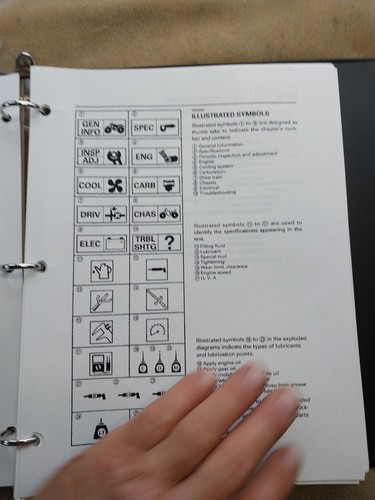 3 Hole Official Service Shop Repair Manual 1987-1998 Yamaha Banshee 350 YFZ350 - Picture 3 of 11