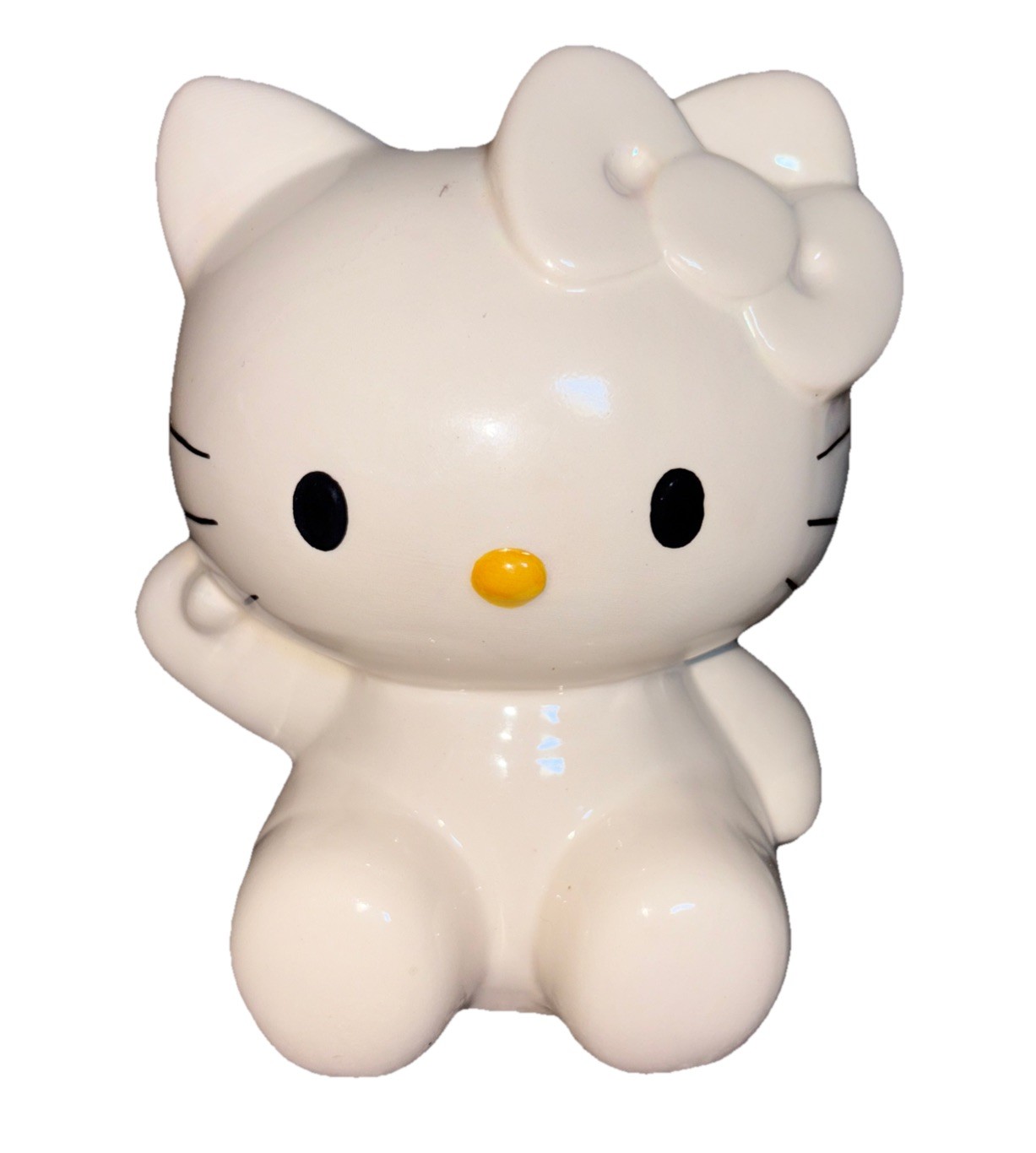 RARE Vtg HELLO KITTY Porcelain Piggy Bank - 2011 Horizon , SANRIO Casting