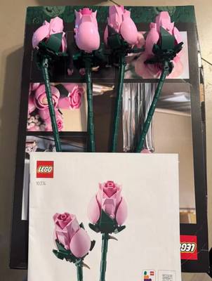 New in Box] LEGO Botanicals Bouquet of Pink Roses 10374 Building
