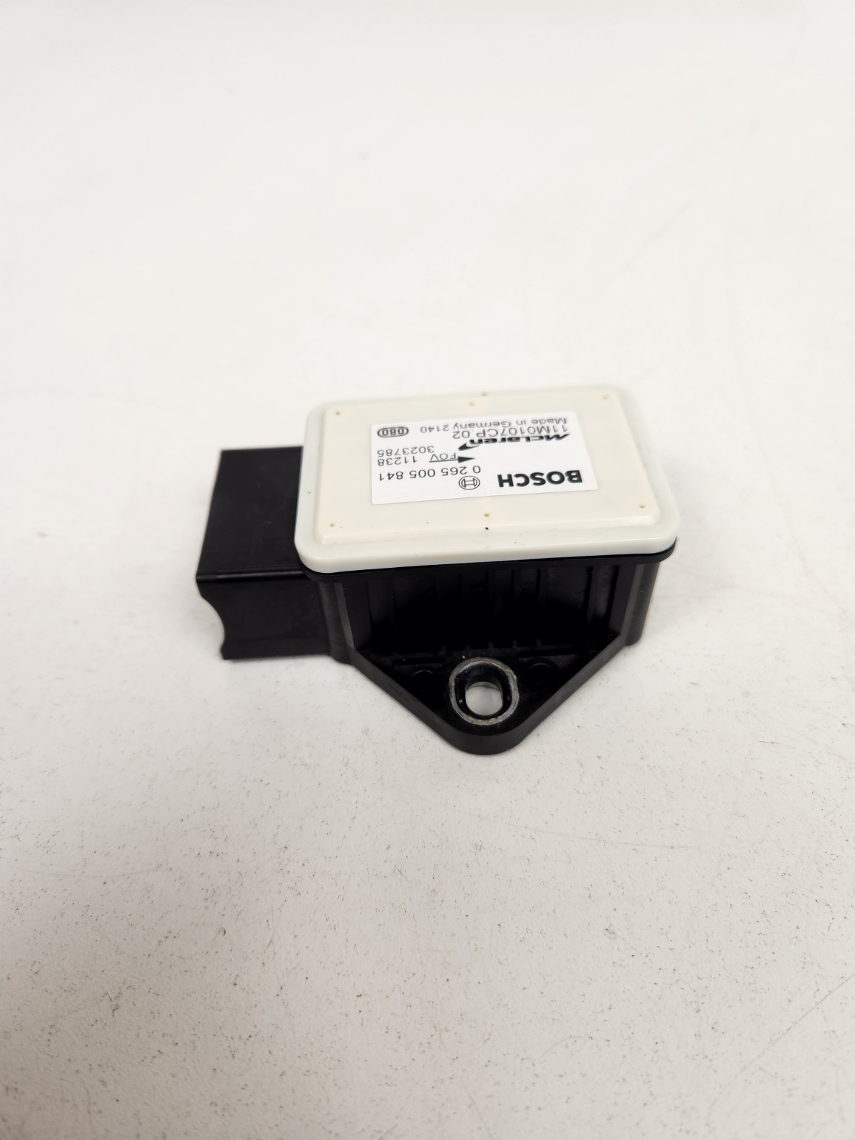 McLaren MP4-12C 2012-2014 Lateral acceleration sensor P/N 11M0107CP