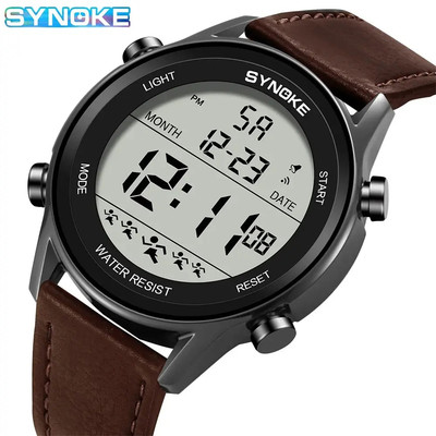 Herren Outdoor Sport Multifunktionale Wasserdicht Leuchtende LED Digitaluhr