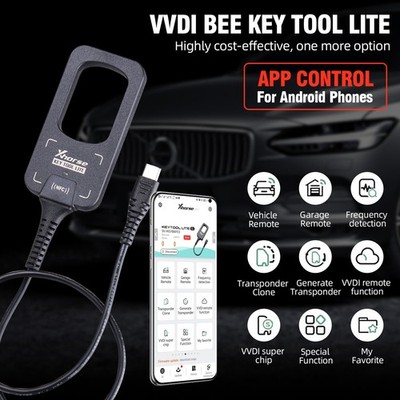 Xhorse VVDI Bee Key Tool Lite Remote Transponder Generater Frequency Detecter