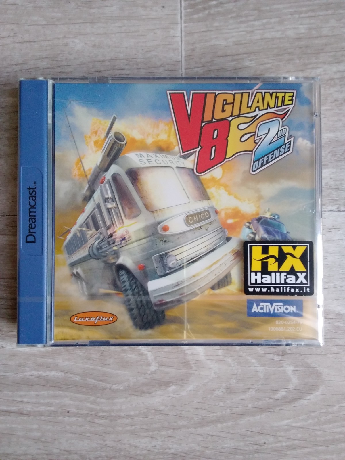 sega dreamcast vigilante 8 offense 2nd version fr etat neuf blister