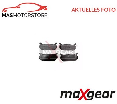 SATZ BREMSBELÄGE BREMSKLÖTZE HINTEN MAXGEAR 19-0460 A FÜR EUNOS 500 2.0 2L