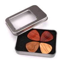 Plectrum Picks Container Guitar Storage Base Case Compact Holder