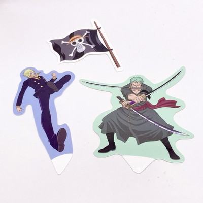 Zoro Sanji One Piece × 31 Baskin Robbins Pick 3er Set Japan Limited Anime Kos...