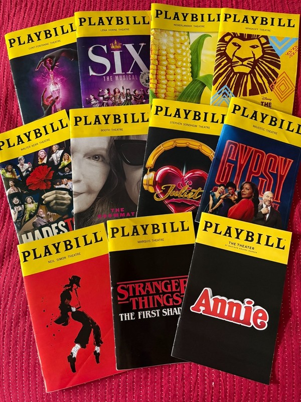 Lot Of 11 Broadway and off-Broadway Playbills
