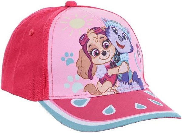 Paw Patrol Baseball Cap Kappe Hut MäDchen Klettverschluss Verstellbar Gr. 54-image
