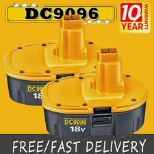 2 PACK 18V Battery For Dewalt 18 VOLT XRP DC9096 DC9098 Ni-MH DC9099 NEW
