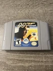 007 the World Is Not Enough Nintendo 64 N64 Game 2000 Authentic, Tested Working