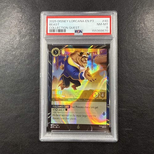 Beast - Gracious Prince graded PSA 8 for sale on eBay