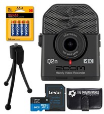 Zoom Q2n-4K Handy Video Recorder, 4K/30P Ultra High Definition Video, Compact