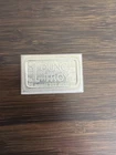 Vintage USVI Ingot Co. 1oz Silver Ingot Bar NL10592  🔥VINTAGE USVI INGOT 🔥