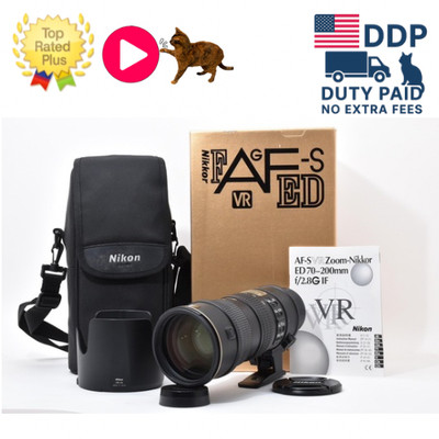 [Near MINT in Box] Nikon AF-S NIKKOR 70-200mm F2.8 G ED VR Zoom Lens From JAPAN