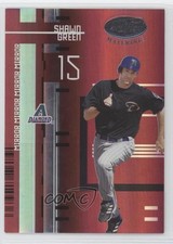 2005 Leaf Certified Materials Mirror Red 2/100 Shawn Green #136 0a4v