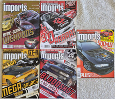 High Performance Imports Car Magazine: Bundle Of 5 (Issues #55,56,59,62,67)
