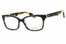 KATE SPADE JERI JBW Eyeglasses Blue Havana Frame 52mm