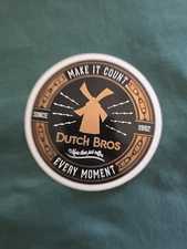 Dutch Bros Coffee Limited Edition Sticker make it count 