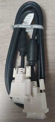 PC Bildschirm  DVI Kabel male to male 1,5m schwarz