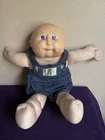 Vintage 1986 Cabbage Patch Kids Doll Bald Blue Eyes Dimple Coleco HM 14