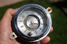49 1949 50 1950 Buick Vintage Borg Dash Clock Gauge 49 1949 50 1950 Buick Vintage Borg Dash Clock Gauge