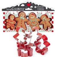Ausstechformen Lebkuchenmann 4Er Set Edelstahl Weihnachten PläTzchen Formen