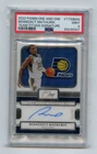 2022-23 PANINI ONE AND ONE #TTS-BMA BENNEDICT MATHURIN AUTOGRAPH RC #59/99 PSA 9