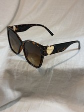 Mackie Women's Oversized Square Tortoise Shell Sunglasses Brown Gradient Lens