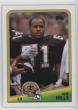 1988 Topps Sam Mills #65 1c0p