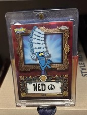 2025 Topps Chrome Spongebob Squarepants VIP Ned Case Hit SP Alpha /5