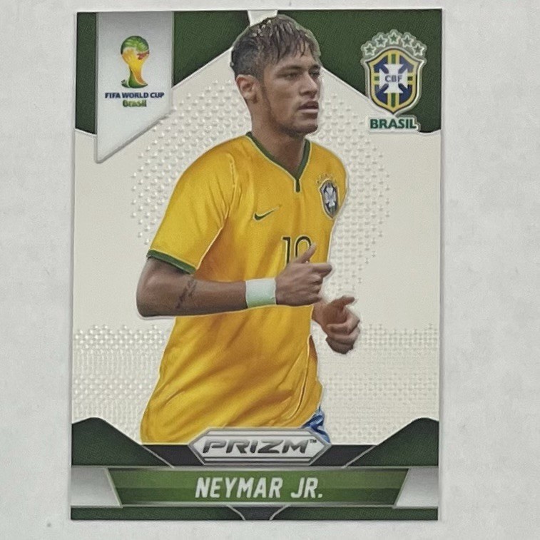 Neymar Jr Rookie 2014 Panini Prizm World Cup Base 112 Brazil 1st PRIZM RC