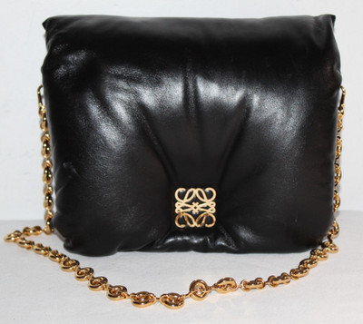 Loewe Leather Puffer Goya Shoulder Bag