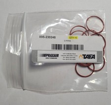 JP5000 HVOF TORCH O-RING COAXIAL TUBE FRONT FOR 5220 TORCH -PART 230248- QTY: 10