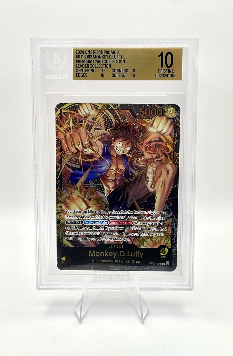 25+ Monkey.D.Luffy ST13-003 One Piece Promotion Cards for sale