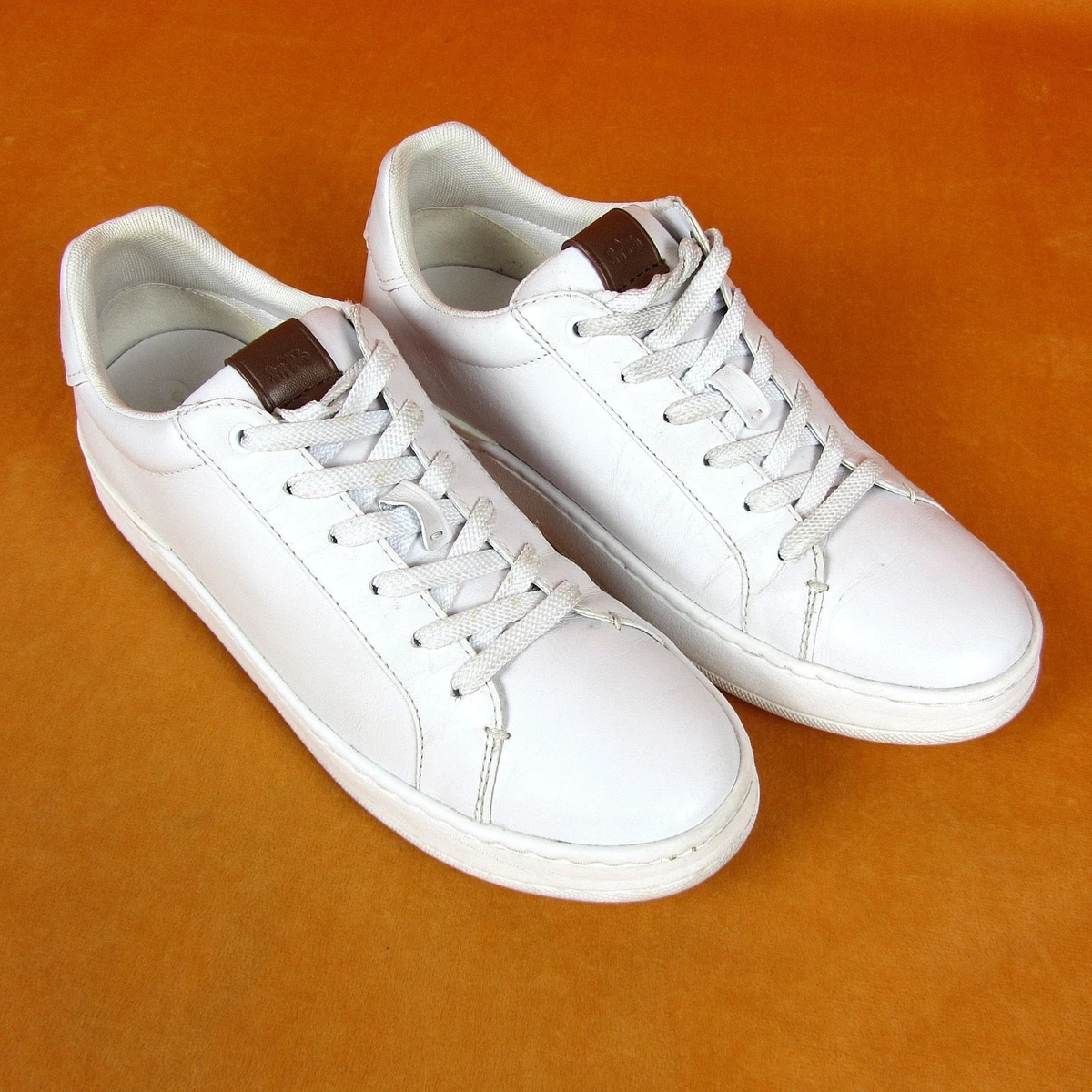 Coach Leather Upper White Athletic Shoes for Women for sale | eBay