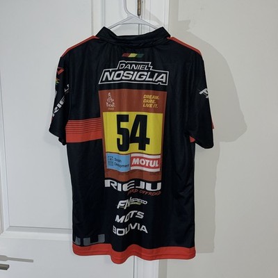 2022 Men's Dakar Off-Road Motorcycle Jersey Daniel Nosiglia #54 Bolivia Shirt L