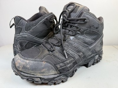 MERRELL Moab 2 Mid Tactical Black Waterproof Boots J15853  display picture 1