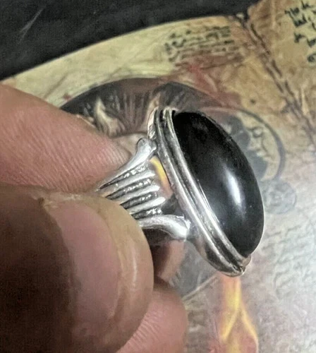 Antique Freemason Eye Ring – Illuminati Symbol of Wisdom & Protection