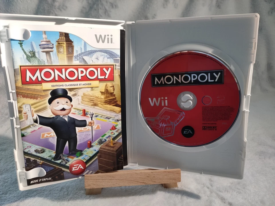 Monopoly: Editions Classique et Monde - Nintendo Wii PAL FR - Complet - Photo 4/4